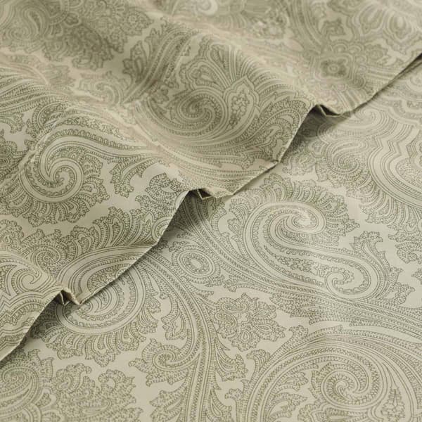 Superior Italian Paisley 600TC Cotton Blend Sheet Set