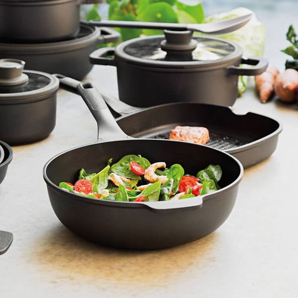 BergHOFF Stone+ Nonstick 5.3qt. Ceramic Wok Pan