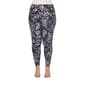 Plus Size White Mark Black & White Paisley Printed Leggings - image 2