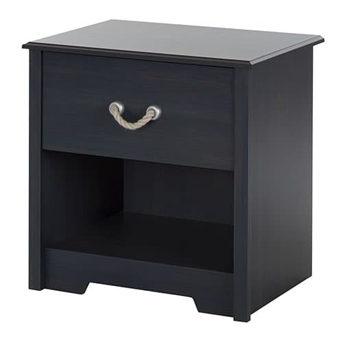South Shore 1 Drawer Nightstand-Blueberry