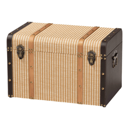 Baxton Studio Manton Woven Exterior Storage Trunk