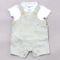 Baby Boy (3-9M) Baby Essentials Bunny Shortall/Top Set - image 1