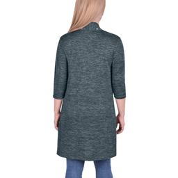 P/H 8/25 Petite NY Collection 3/4 Sleeve Cardigan with Grommets