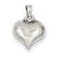 Gold Classics&#40;tm&#41; 14kt. White Gold Puffed Heart Pendant - image 1