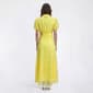 Womens Sandra Darren Short Sleeve Burnout Dot Shirtdress - image 2