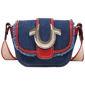 True Religion Asher Frayed Edge Mini Flap Crossbody - image 1