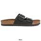 Womens White Mountain Helga Footbed Slide Sandals - image 2