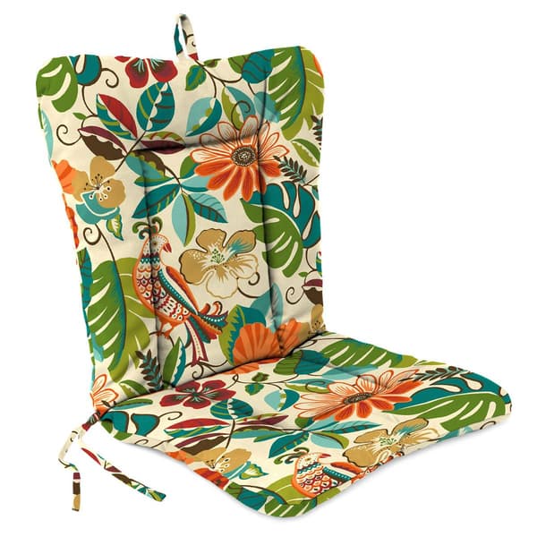 Jordan Manufacturing Lensing Jungle High Back Chair Cushion - image 