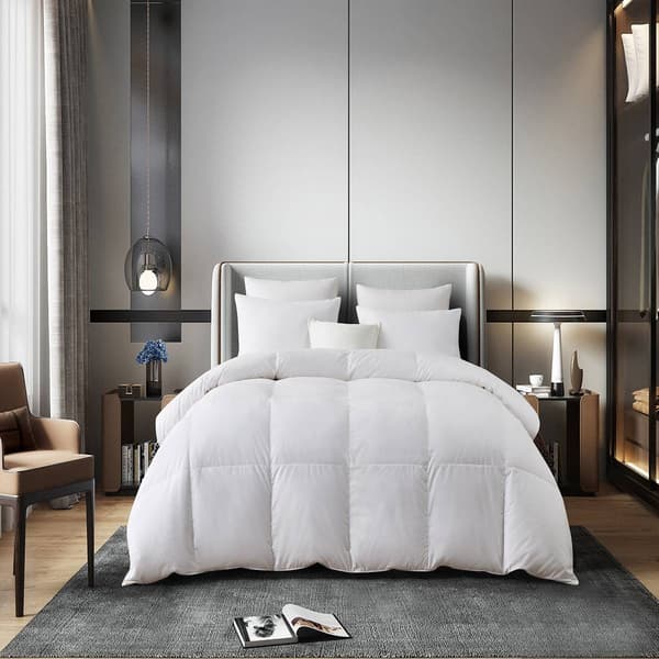 Serta(R) All Season 233TC European Down Comforter - image 