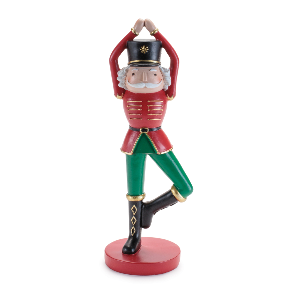 Melrose Yoga Nutcracker Soldier Figurines - Set of 3