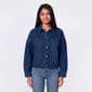 Juniors YMI® 80''s Denim Bomber Jacket - image 3