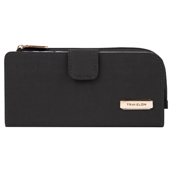 Travelon RFID Blocking Slim Zip Wallet - image 