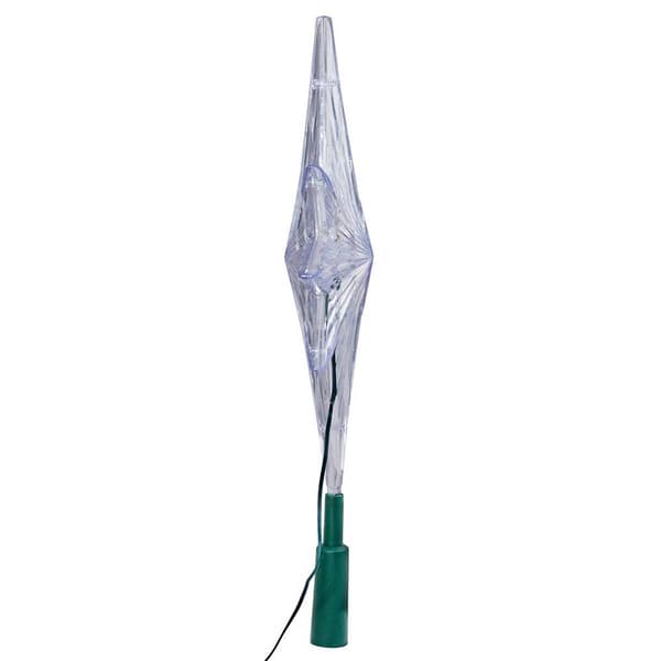 Kurt Adler Polar Star Treetop w/ LED Color-Changing Light