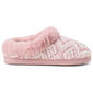 Womens Dearfoams® Diamond Knit Clog Slippers - image 2