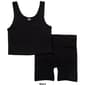 Juniors One Step Up Chevron Tank &amp; Biker Shorts Set - image 2