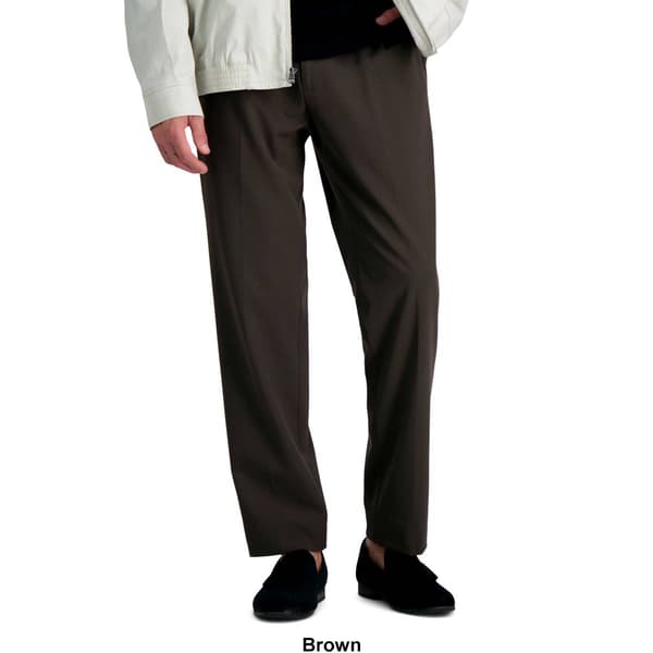 Mens J.M. Haggar&#8482; 4-Way Stretch Dress Pant - Slim Fit Flat Front