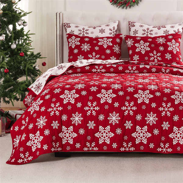 Greenland Home Fashions™ Novelty Holiday Matelassé Coverlet Set