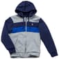 Mens U.S. Polo Assn.(R) Color Block Sherpa Hoodie - Heather Grey - image 1