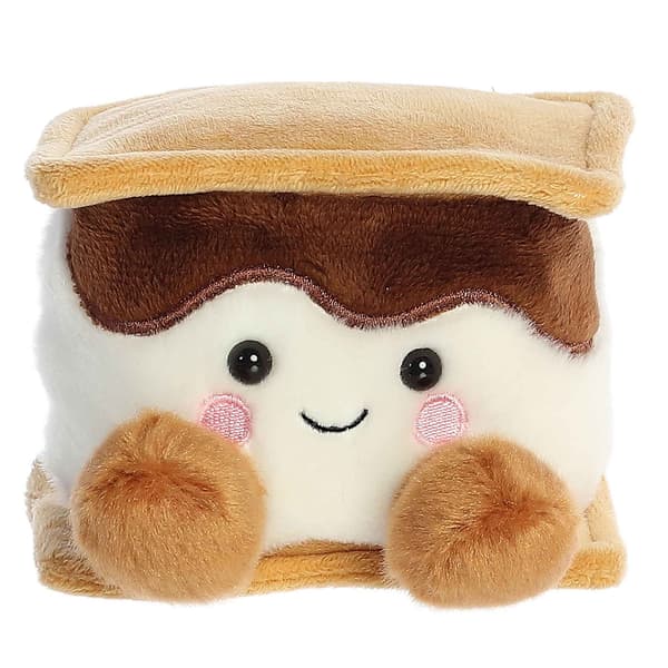 Palm Pals&#40;tm&#41; 3in. Toastee S''more&#40;tm&#41; Eco Friendly Plush Beanie - image 