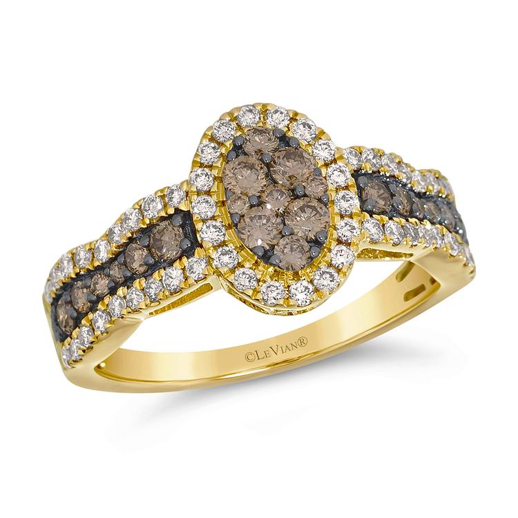 Le Vian(R) Chocolate Diamonds(R) Nude Diamonds(tm) Honey Gold(tm) Ring