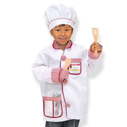 Melissa &amp; Doug(R) Chef Role Play Costume Set - image 