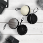 Northlight 4ct. Black Sequined & Textured Christmas Ornaments - image 3