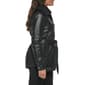Womens Kenneth Cole Belted Shacket w/Sherpa Collar - image 4