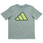 Boys (8-20) adidas(R) Short Sleeve Two-Tone Logo Tee - image 1