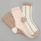 Womens Cuddl Duds 3pk Grid Crew Socks - image 1