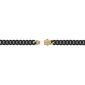 Mens Lynx Stainless Steel Two-tone 8mm Cuban Chain Necklace - image 4