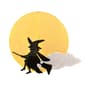 National Tree 41in. LED Moon and Flying Witch - image 1