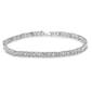 Diamond Classics&#8482;  Silver Diamond Encrusted Link Bracelet - image 2