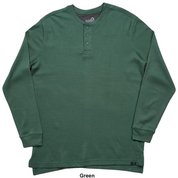 Mens Outdoor Canyon River™ Thermal Long Sleeve Henley