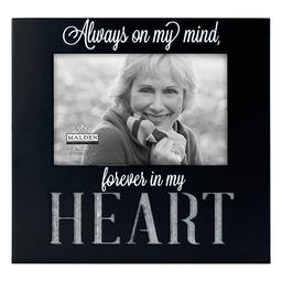 Malden Always on My Mind Forever in My Heart Frame - 4x6