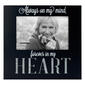 Malden Always on My Mind Forever in My Heart Frame - 4x6 - image 1