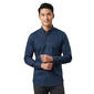 Mens Christian Aujard Fitted Dress Shirt - Navy/White - image 1