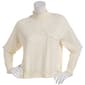 Womens Nanette Lepore Long Sleeve Placed Big Bow Sweater - image 1