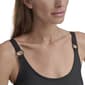 Womens DKNY Textured Front Solid One Piece Swimsuit - image 4