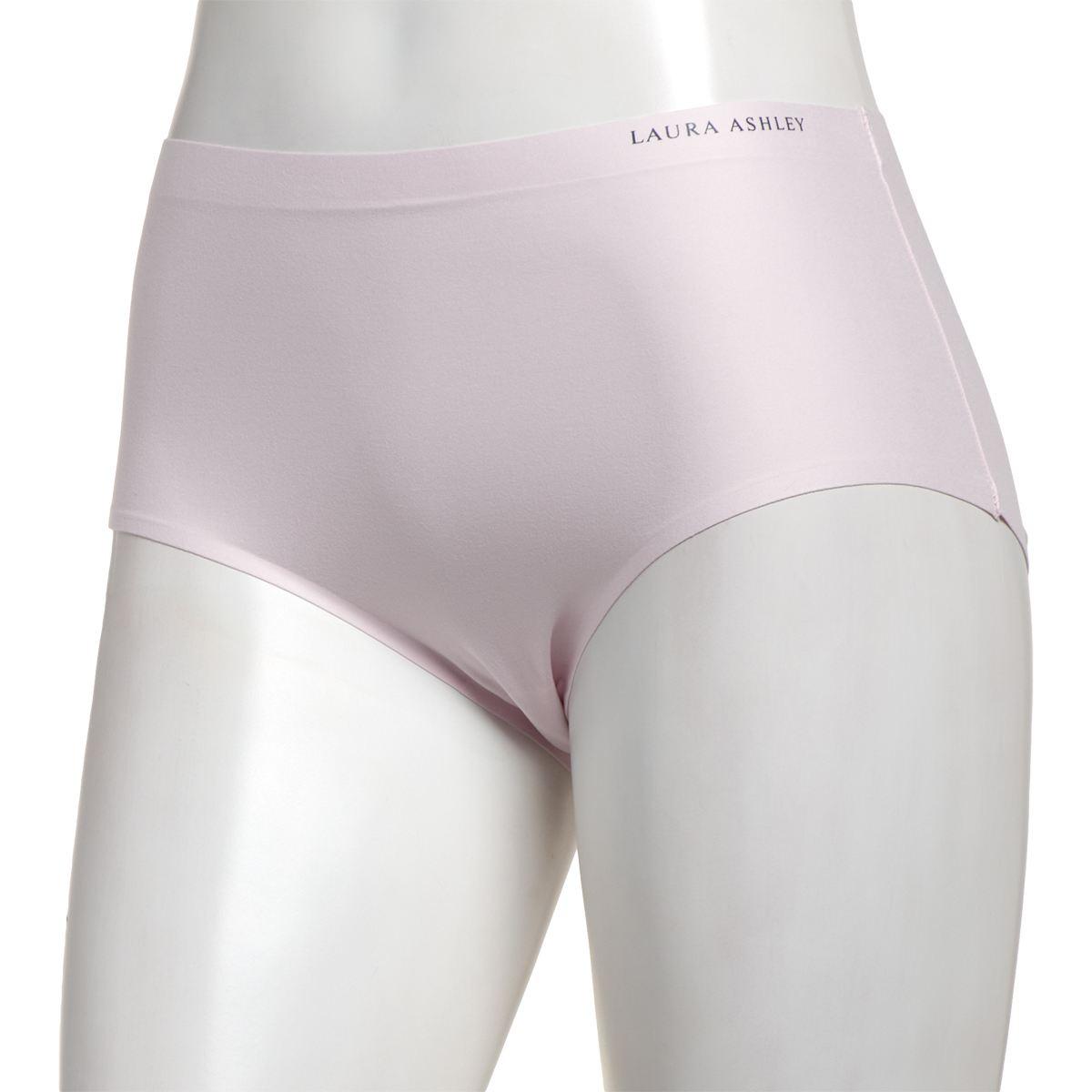 Womens Laura Ashley(R) Brushed Micro Brief Panties - LS4063LJ