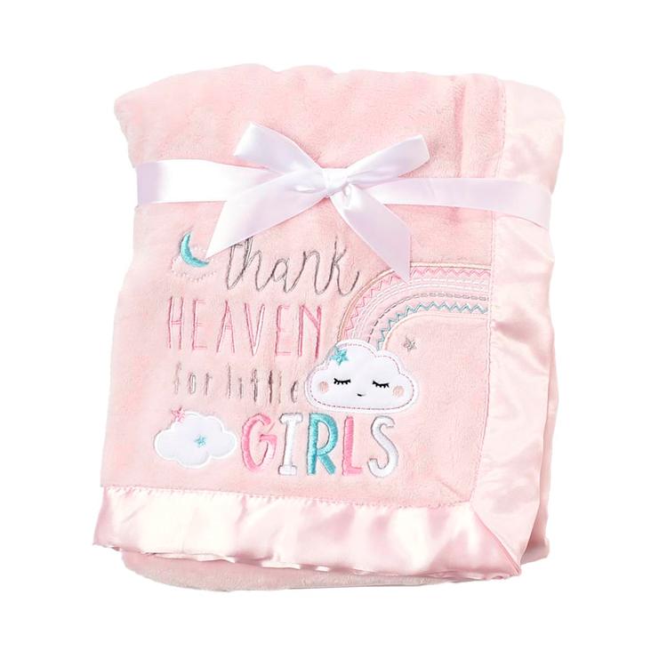 Baby Essentials(R) Thank Heaven for Little Girls Blanket
