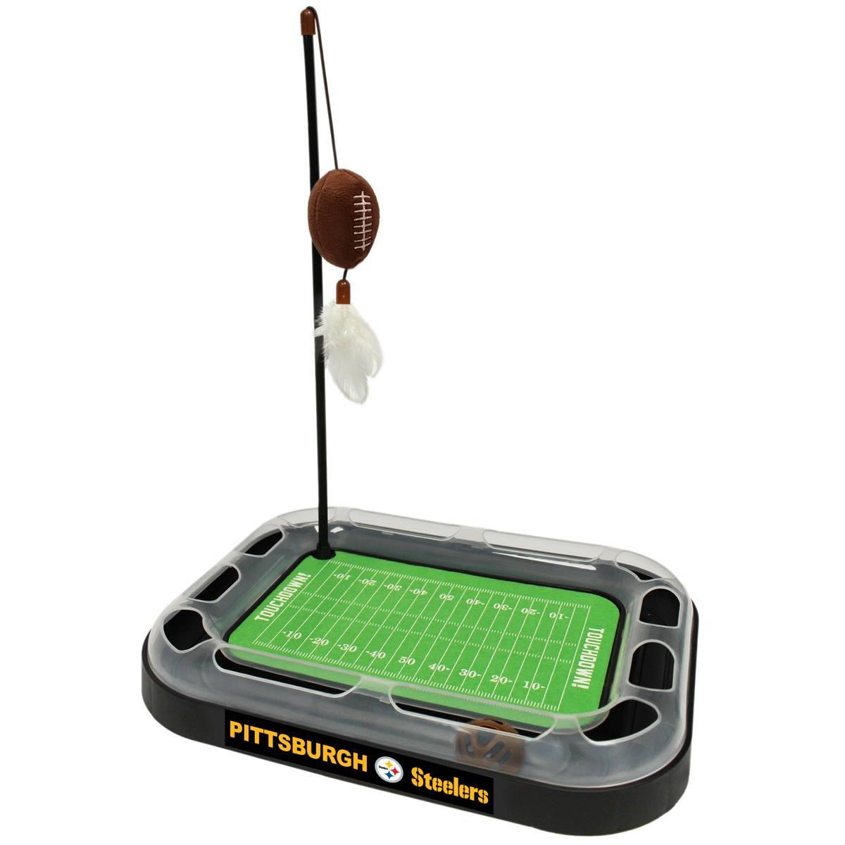 NFL Pittsburgh Steelers Football Field Cat Scratcher