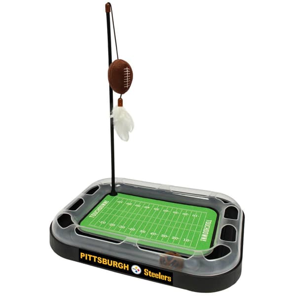 NFL Pittsburgh Steelers Football Field Cat Scratcher - image 