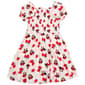 Girls (7-12) Disney Minnie Mouse Strawberry Smocked Dress - image 1
