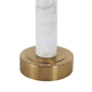 9th & Pike® Glam White Marble Accent Table - image 5