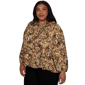 Plus Size Emaline La Vita Costiera 3/4 Sleeve Floral Blouse - image 3