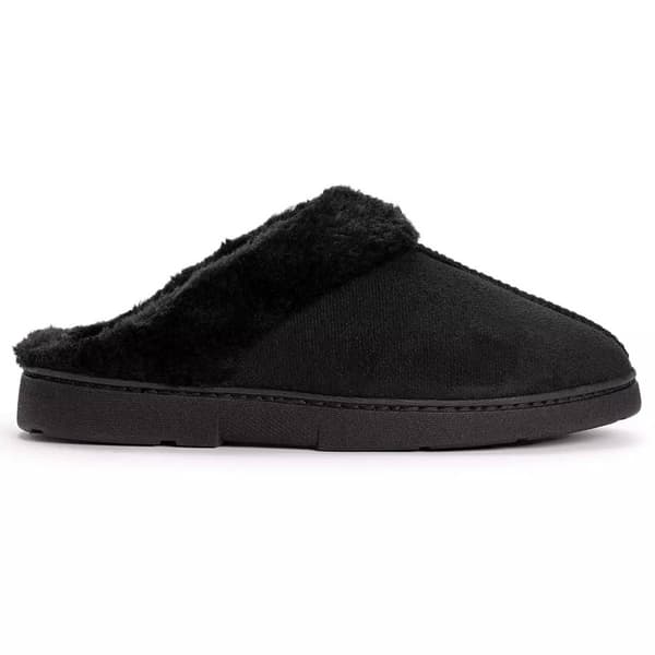 Womens MUK LUKS&#174; Poly Suede Clog Slippers