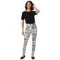 Womens HUE&#174; Snakeskin Denim Leggings - image 4