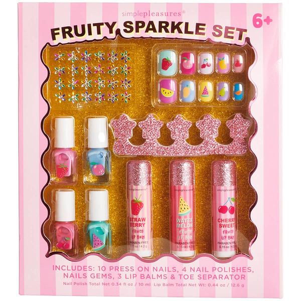 Girls Votum Fruity Cherry Nail And Lip Set