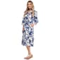 Womens Mlle Gabrielle 3/4 Sleeve Floral Tier Shirtdress - image 4