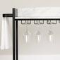 South Shore City Life Black Bar Cart w/Wine Glass Rack - image 6